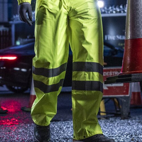 Hi-vis pro pack-away trousers Thumbnail