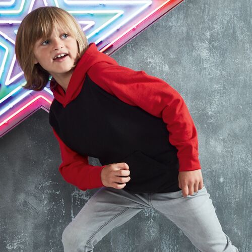 Kids baseball hoodie Thumbnail