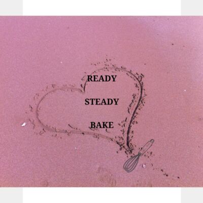 READY STEADY BAKE PINK HEART BKGROUND Thumbnail