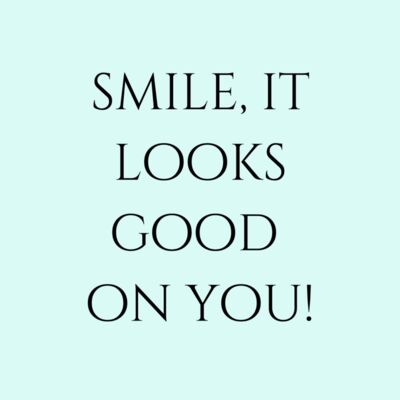 smile it looks gd on you Thumbnail