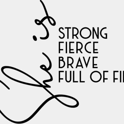 She Is Strong Thumbnail