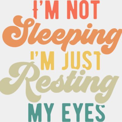 Im not sleeping Thumbnail