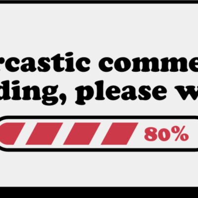 Sarcastic comment loading Thumbnail