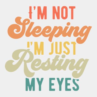 Im not sleeping Thumbnail