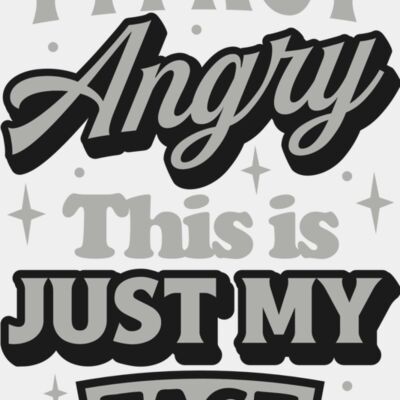 Im not angry SVG Thumbnail