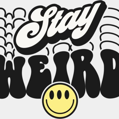 Stay weird SVG Thumbnail