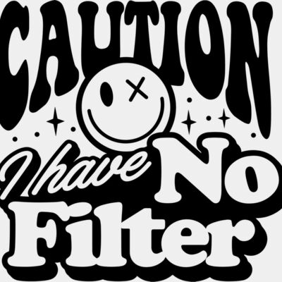 Caution I ave no filter SVG Thumbnail
