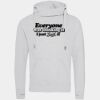 Cross neck hoodie Thumbnail
