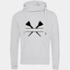 Cross neck hoodie Thumbnail