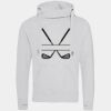 Cross neck hoodie Thumbnail
