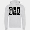 Cross neck hoodie Thumbnail