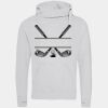 Cross neck hoodie Thumbnail