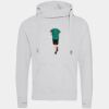 Cross neck hoodie Thumbnail