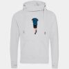 Cross neck hoodie Thumbnail