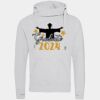 Cross neck hoodie Thumbnail