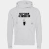 Cross neck hoodie Thumbnail