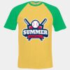 Short sleeve baseball tee Thumbnail