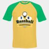 Short sleeve baseball tee Thumbnail